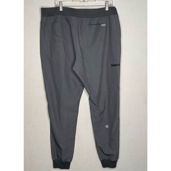 FIGS‎ Zamora Jogger Scrub Pants Women’s Size XL Gray Nurse Work Professional - Picture 5 of 11